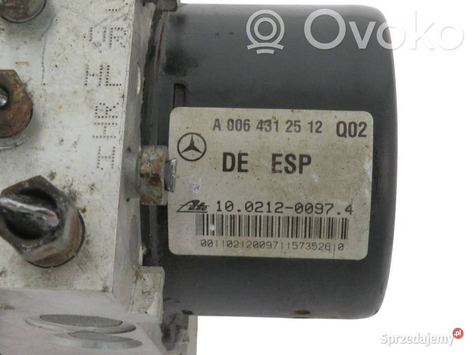 Moduł pompy ABS Mercedes W204 A2044312612 Rok produkcji 2011 pomorskie