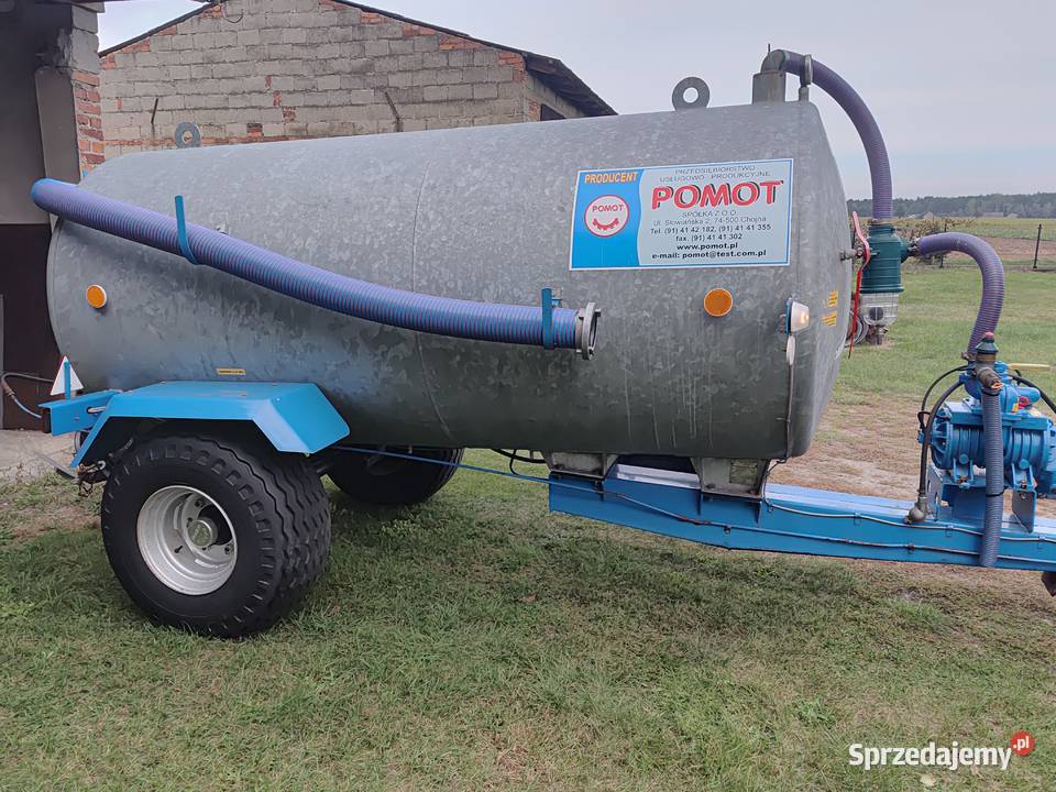 Beczkowóz Pomot Chojna 4000 l Nowy Beczka Wóz Grabów nad Prosną