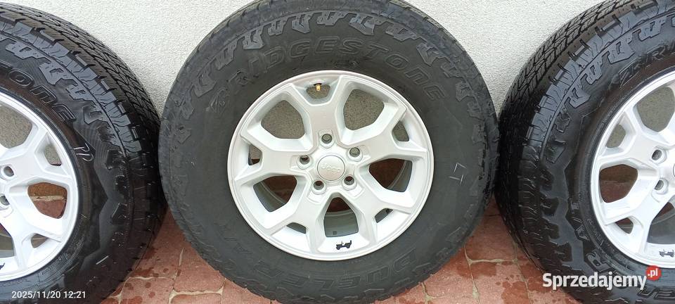 Sprzedam 4 koła do Jeep Wrangler oryginały Człuchów