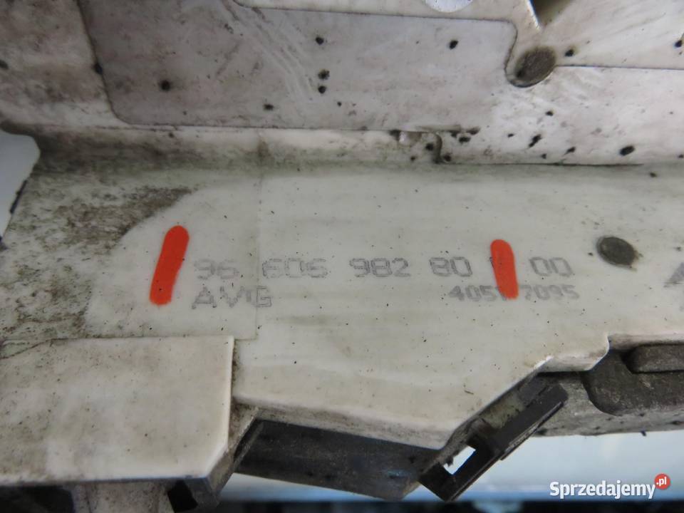 ZAMEK LEWY PRZEDNI PEUGEOT 407 6D 9660698280 osobowe sprzedam