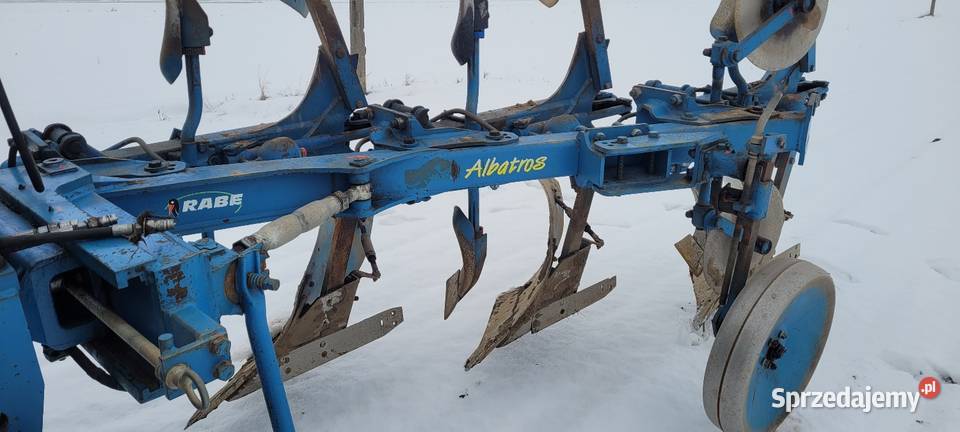 Pług obrotowy 3 skibowy Rabe Albatros 120 Pługi Słupca