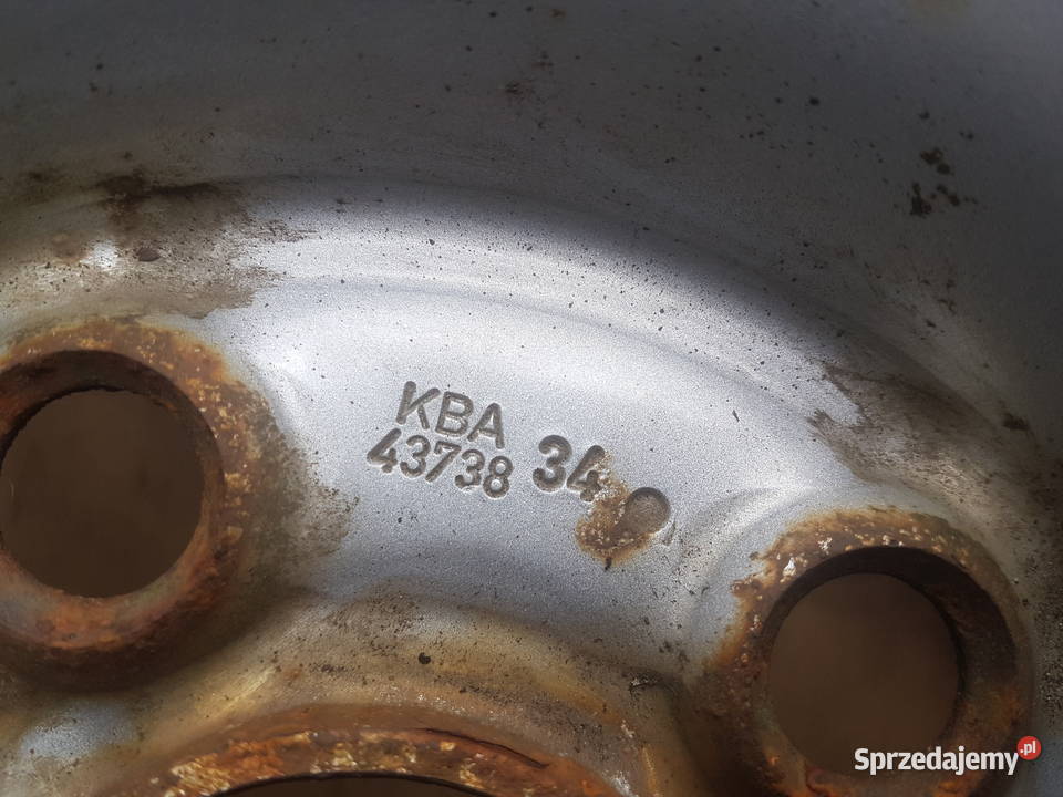 4 felgi stalowe r16 65jx16 et51 ch651 5x120 VW Legnica