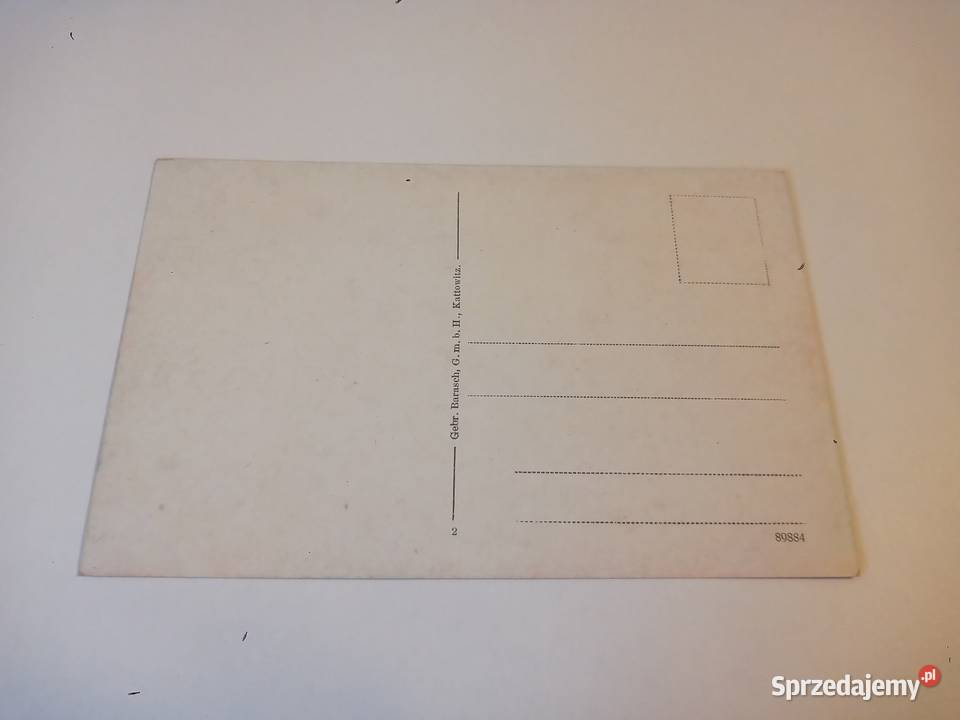 Katowice stara pocztówka ok 1920r sprzedam