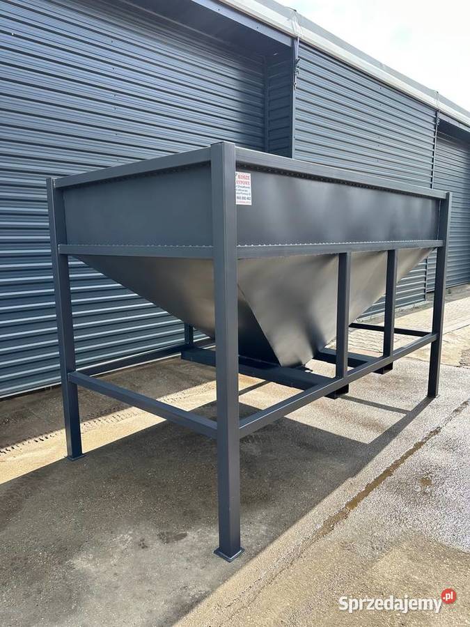 Kosz Kontener zasypowy paczkarka zasobnik 25m3 łódzkie Niedrzew Pierwszy