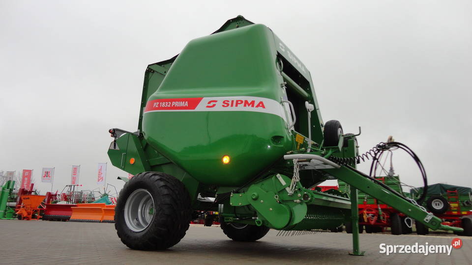 Prasa rolująca Sipma 1221 1211 FARMA PLUS 1225 Owijanie siatką Kozenin