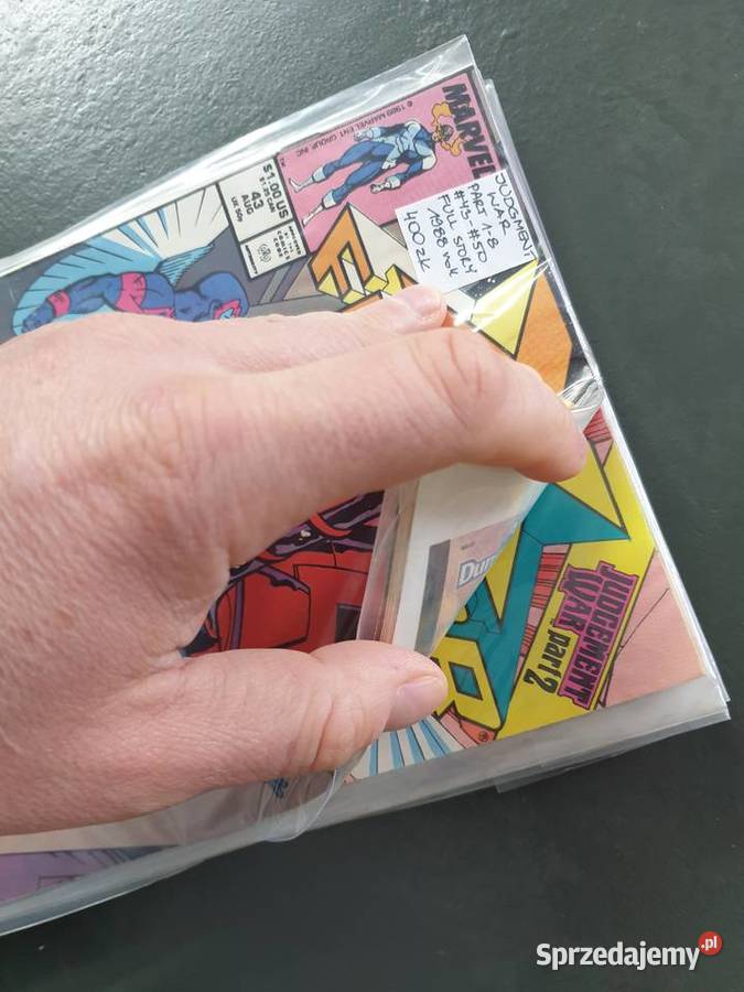 XFactor Judgment War zestaw 8 komiksów Marvel Amerykańskie Gdynia