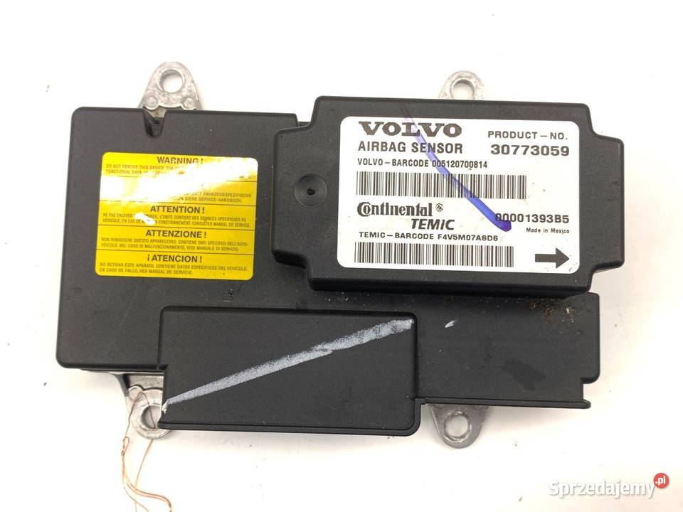 SENSOR AIRBAG VOLVO V50 30773059 0312 CZUJNIK podkarpackie