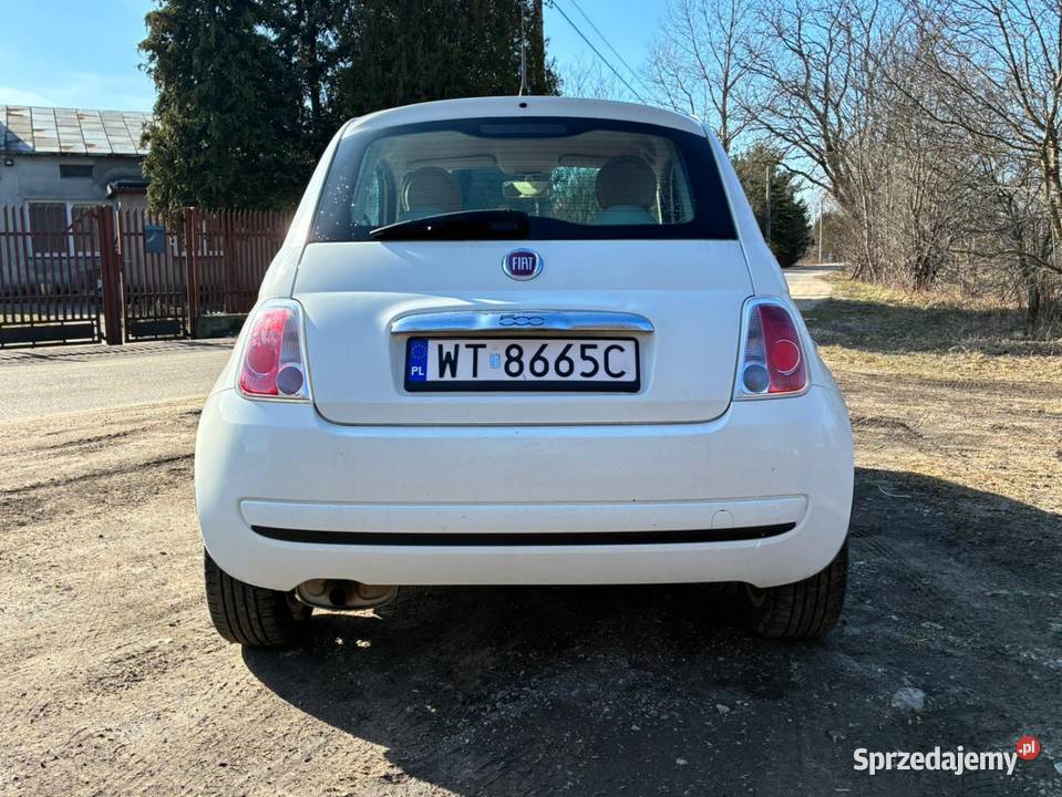 Fiat 500 niski przebieg benzyna Ławki