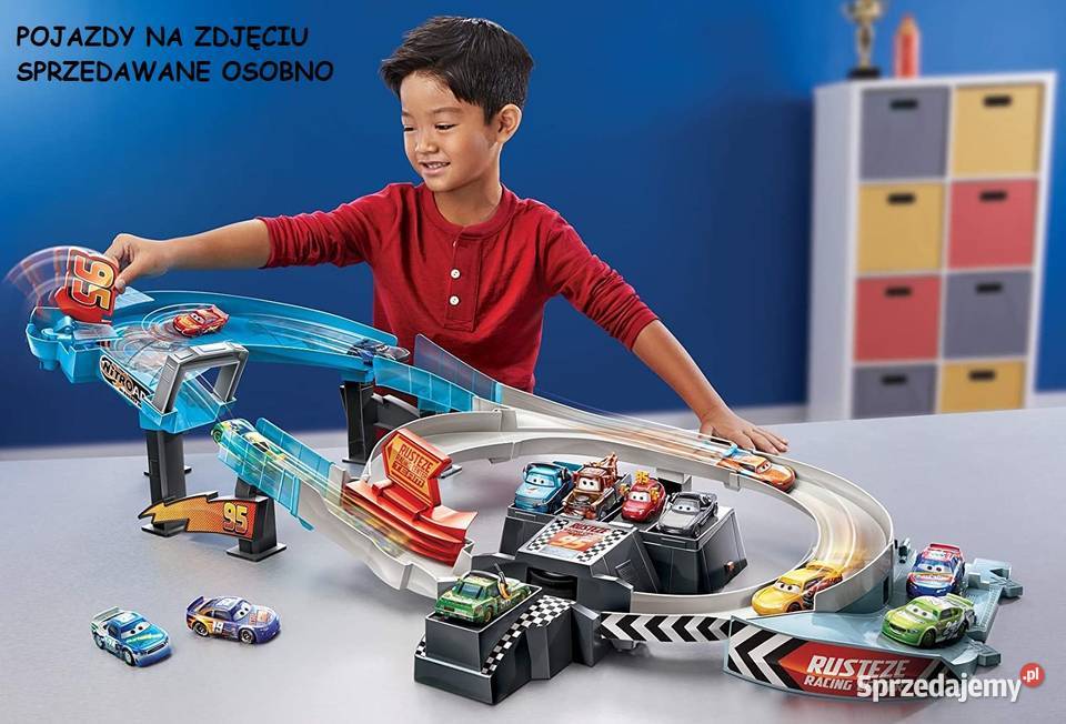 Tor Skok i Drift Auta Cars Zygzak McQueen DISNEY Mogilany