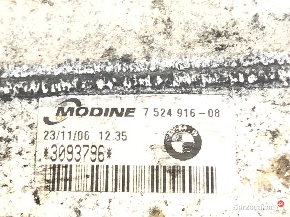 INTERCOOLER BMW E91 7524916 20 122 0412 sprzedam