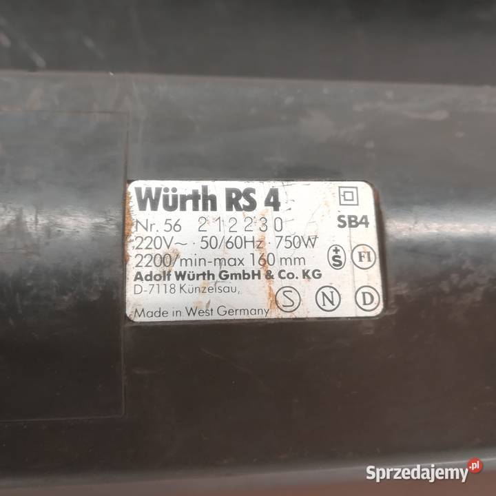 Wurth rems piła do cięcia rur lubuskie Nowa Sól