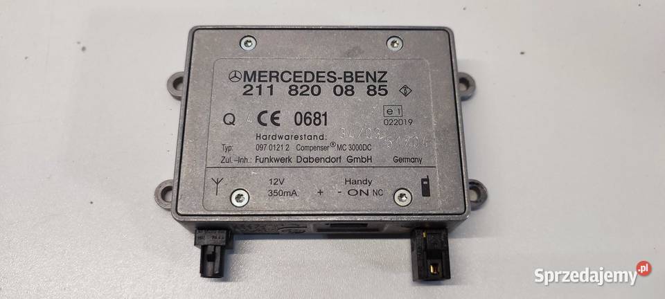 MERCEDES SL R230 WZMACNIACZ ANTENY A2118200885 dolnośląskie
