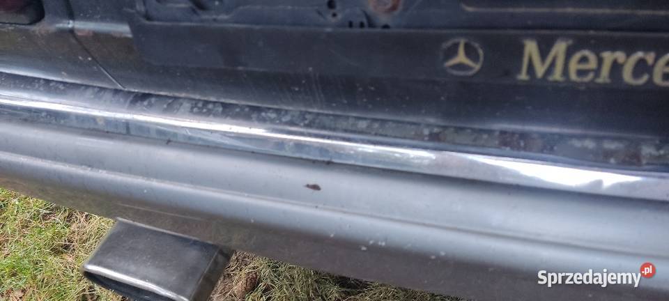 Zderzak z chromem Mercedes W126 SEC wersja EU osobowe