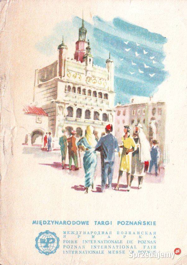 K Poczt M T Poznańskie widok rysunek 1966