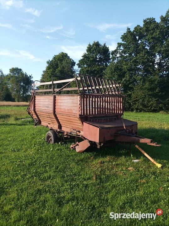 Przyczepa samozbierająca T055 Rolnictwo Ustrobna