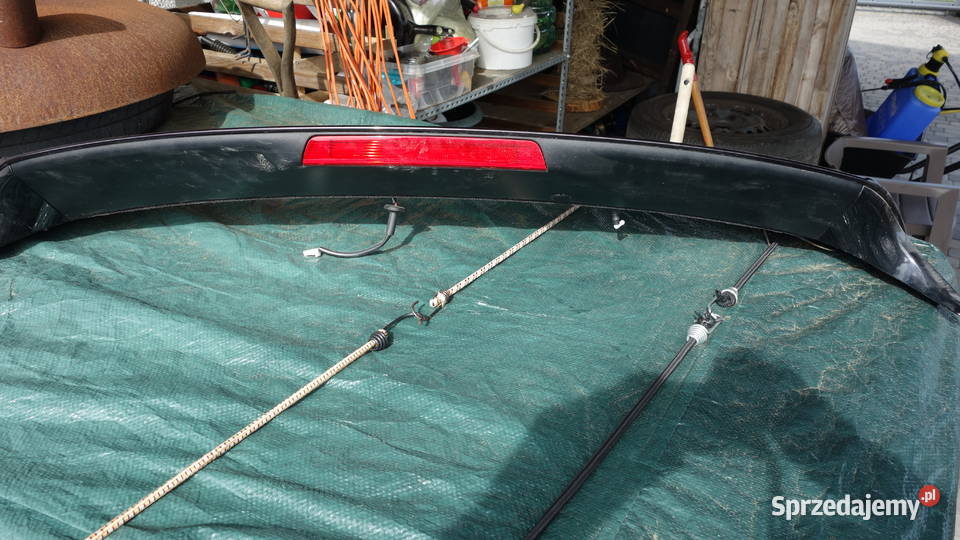 Spojler tył klapy bagażnika zachodniopomorskie Goleniów