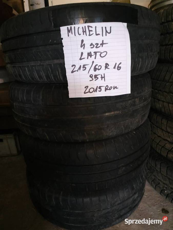 Sprzedam opony letnie 4 Michelin 2156016 Miechów