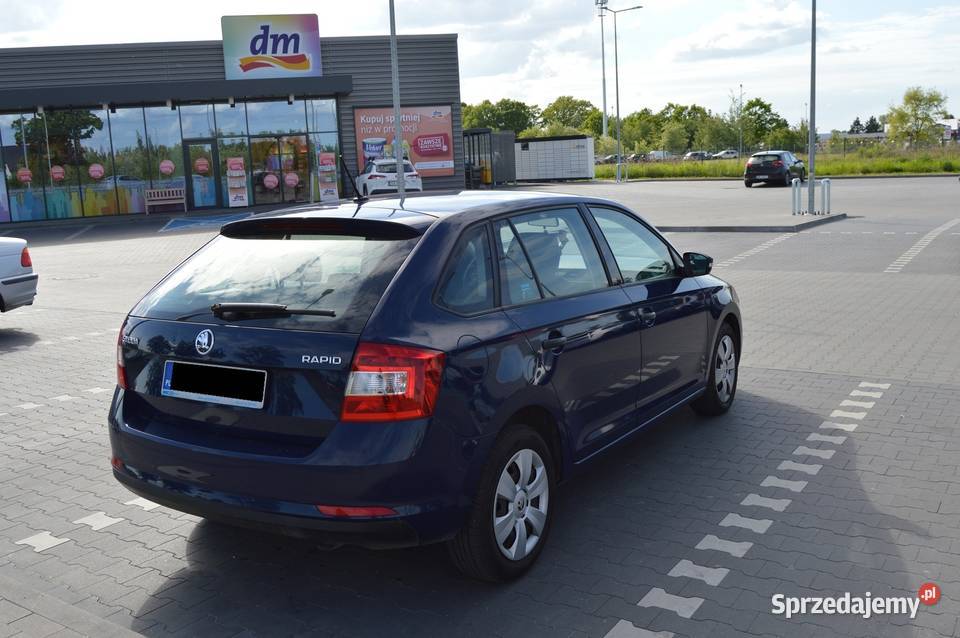 SKODA RAPID SPACEBACK 14 TDI CR 2015r 90KM Oleśnica