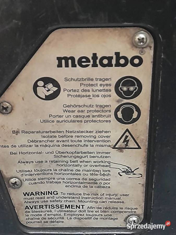 Wiertarka magnetyczna Metabo MAG 50 Produkcja Produkcja sprzedam