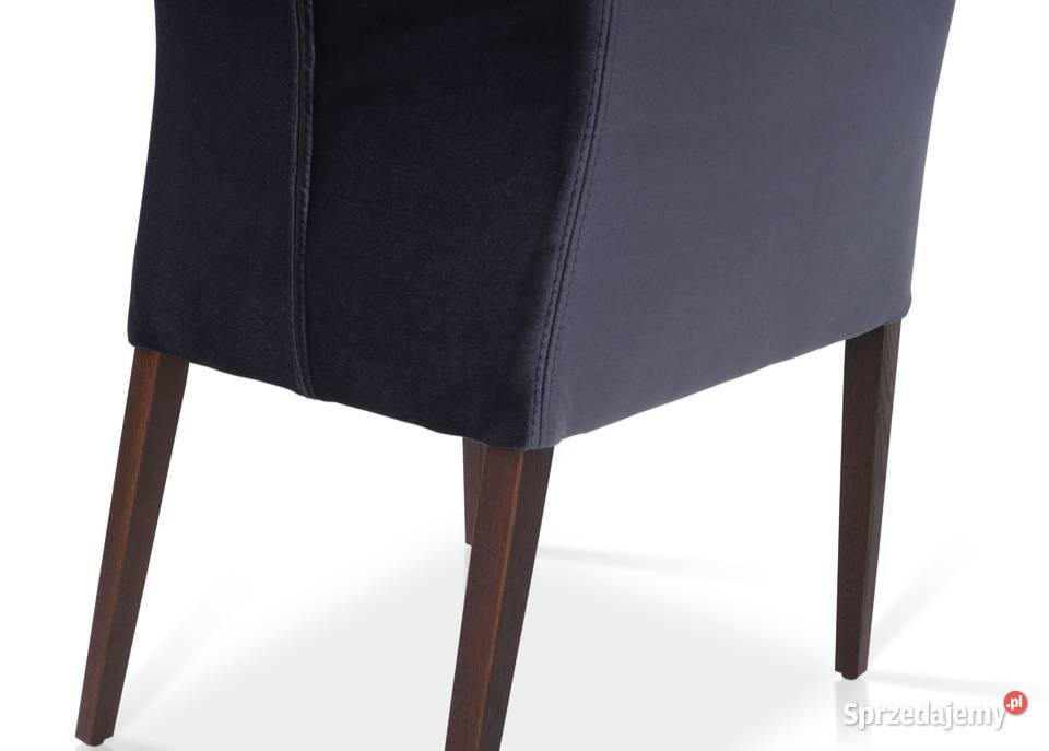 Fotel Kenya Tkanina Nogi drewno dąb Solidne