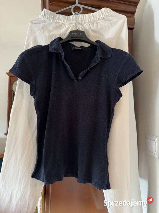 Ubrania damskie XS Massimo Dutti spodnie i Inny materiał Częstochowa