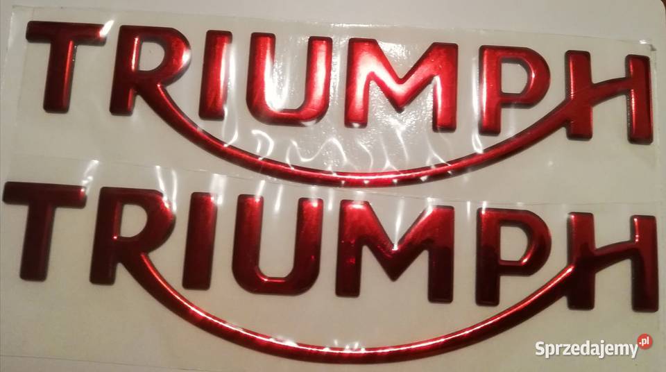 Logo TRIUMPH Emblemat Triumph Czarny Srebrny Poznań