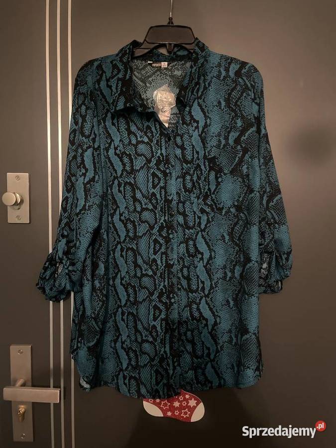 Pepco koszula damska modny wzór węża skóra nowa Choszczno