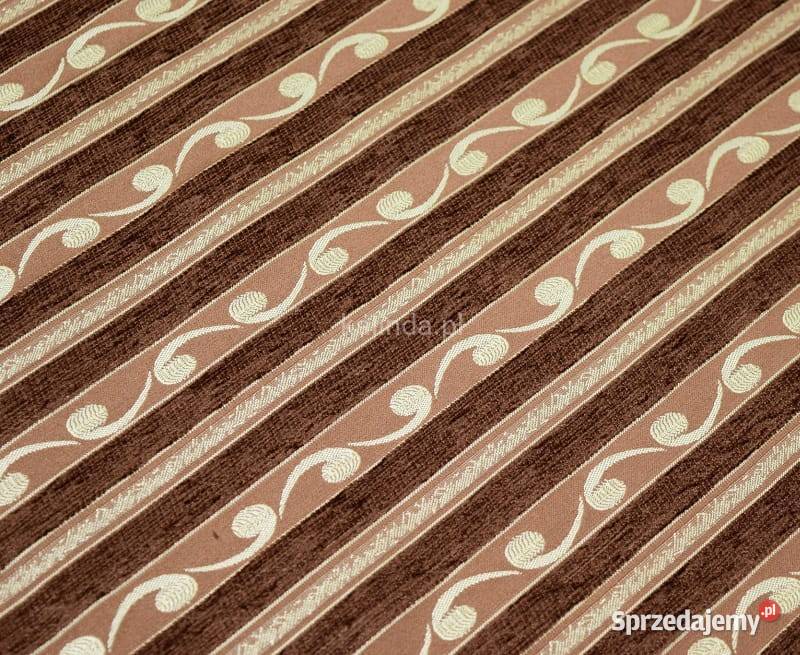 Bora tkanina tapicerska żakardowo szenilowa