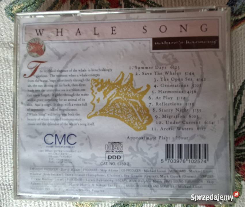Whale Song CD Kraków