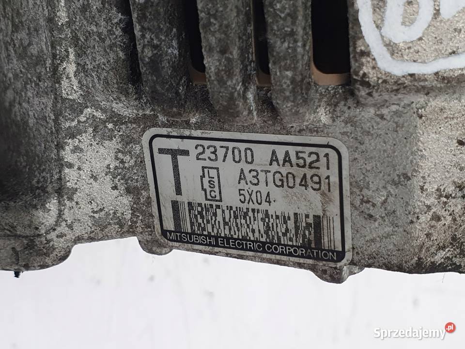 ALTERNATOR Subaru Legacy IV 20 B 23700AA521 Chełm