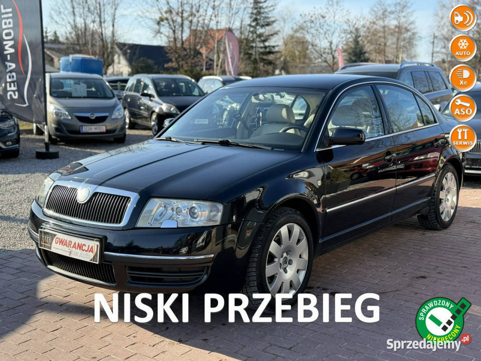 koda Superb Duże Radio Xenon Skóra Super Stan manualna mazowieckie Sade Budy