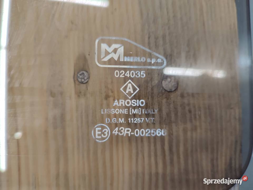 Szyba przednia 024035 MERLO 3011 ROTO Wilkowo