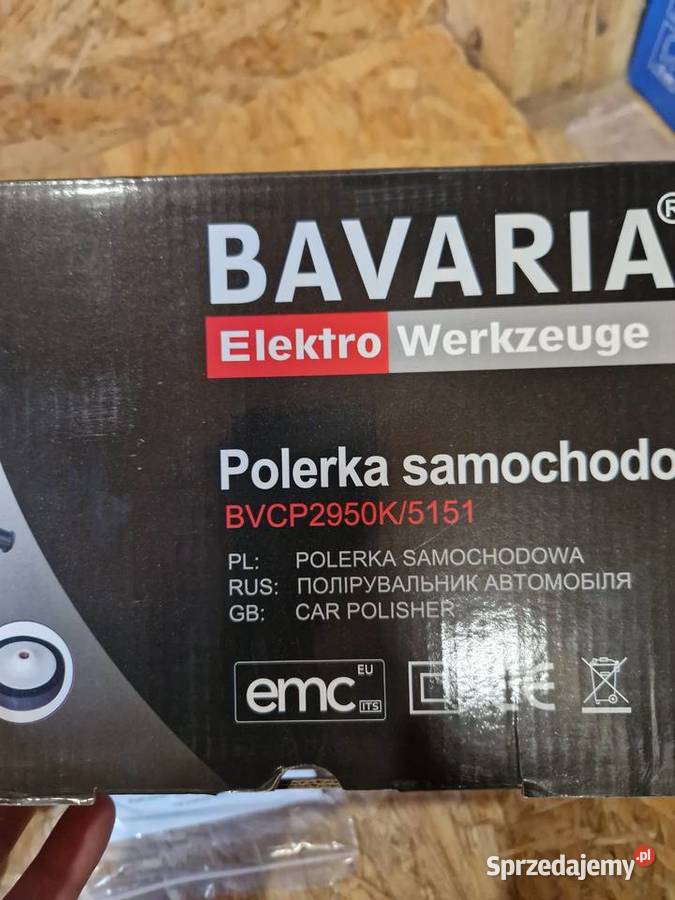 Mocna Polerka Samochodowa Bavaria 2950W wielkopolskie Głogowa