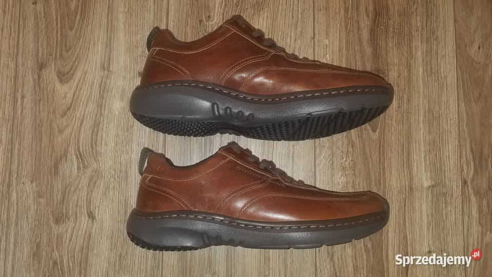 Buty CLARKS Pro Lace 4243 275 Skórzane półbuty Białystok