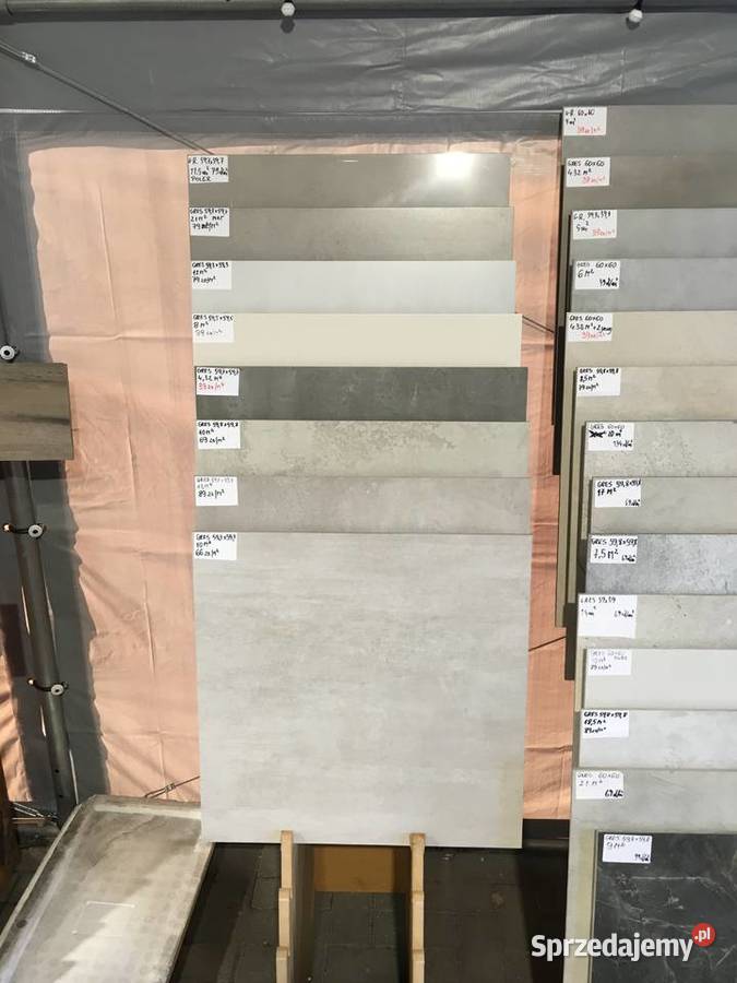 Gresy płytki podłogowe 60x60 Reguły sprzedam