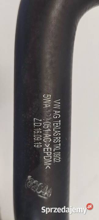 SKODA KAROQ RURA PRZEWÓD WODY 15 TSI 5WA122051AC osobowe sprzedam