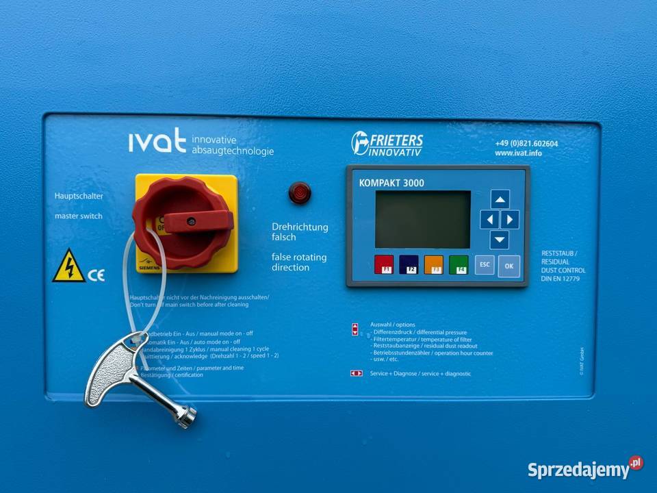 Filtrowentylacja odciąg mgły olejowej z hali opolskie Zdziechowice sprzedam