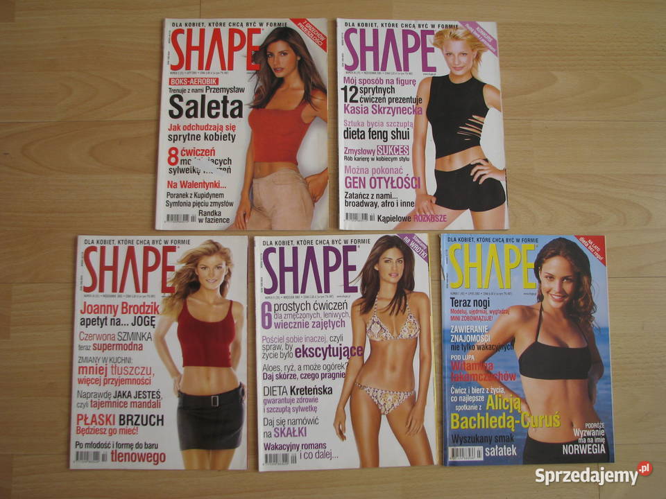 Shape z lat 2001 2003 magazyn kobiet które chcą Brzegi