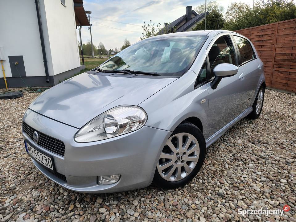 Fiat Grande Punto 14 LPG Climatronic 7500 mazowieckie Ostrołęka sprzedam