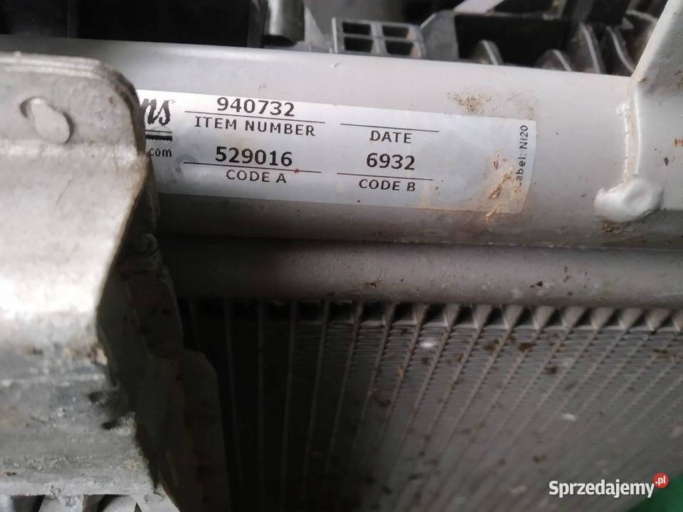 CHŁODNICA WODY KLIMATYZACJI INTERCOOLER świętokrzyskie sprzedam