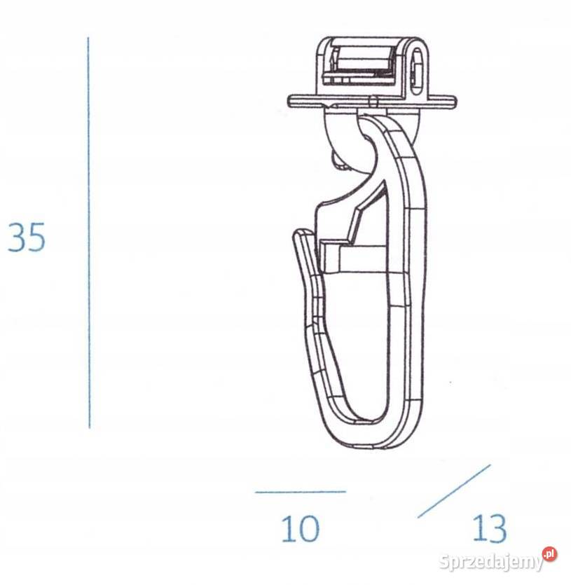 Spinka do zasłonek IVeco cacciamali 5006018641 dostawcze Kobylnica