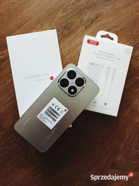 Xiaomi 15T 5G nowy zaplombowany ładowarka 20W Iwonicz