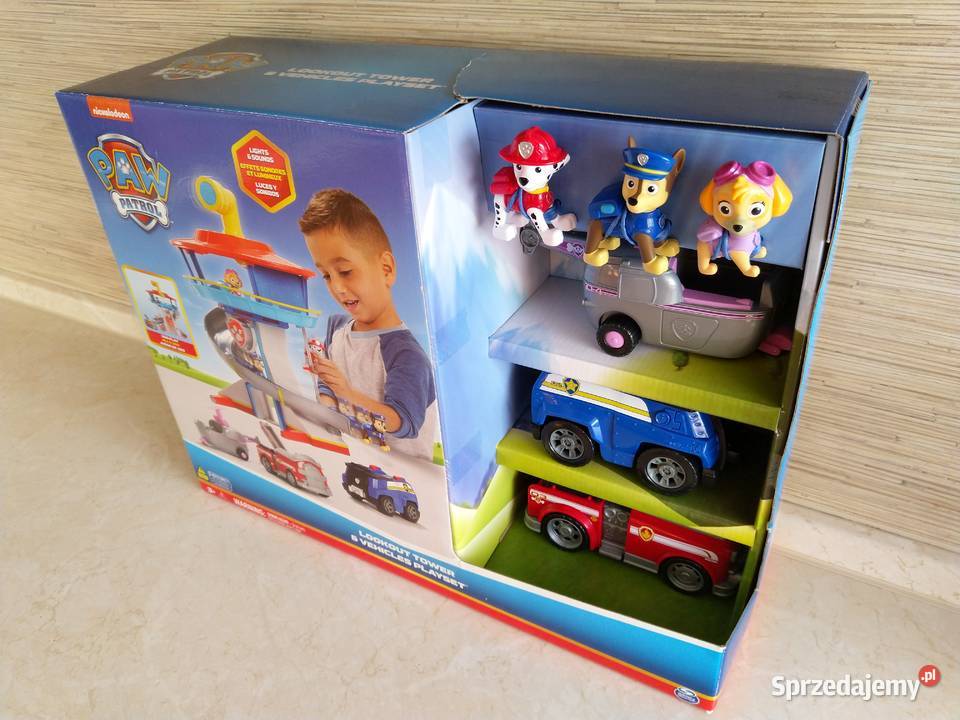 NAJTANIEJ Baza Psi Patrol Paw Patrol Wieża 3 3 lata+ Zabawki Zabrze