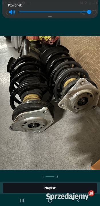 Amortyzatory sprężyna zawieszenia Mercedes B osobowe wielkopolskie Kórnik