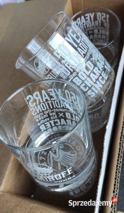 NEMIROFF Szklanki do whisky 6 NOWE Olsztyn