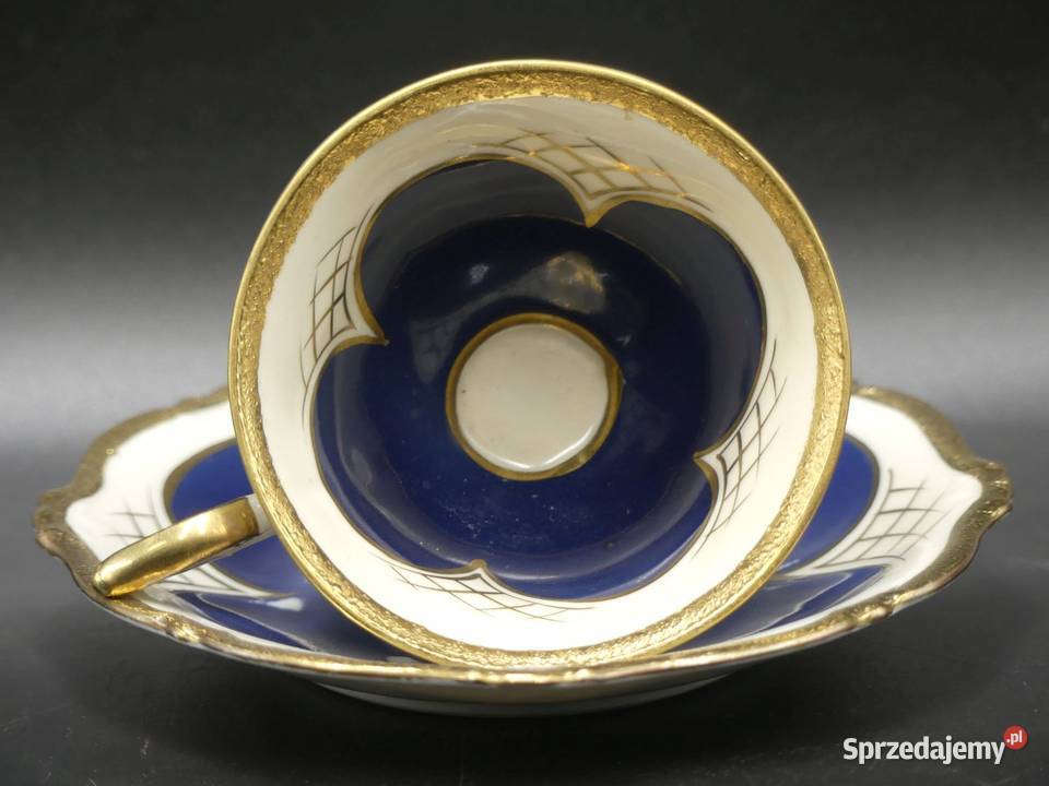 Komplet do mokki Tułowice Tillowitz 1928 45 wielkopolskie Poznań