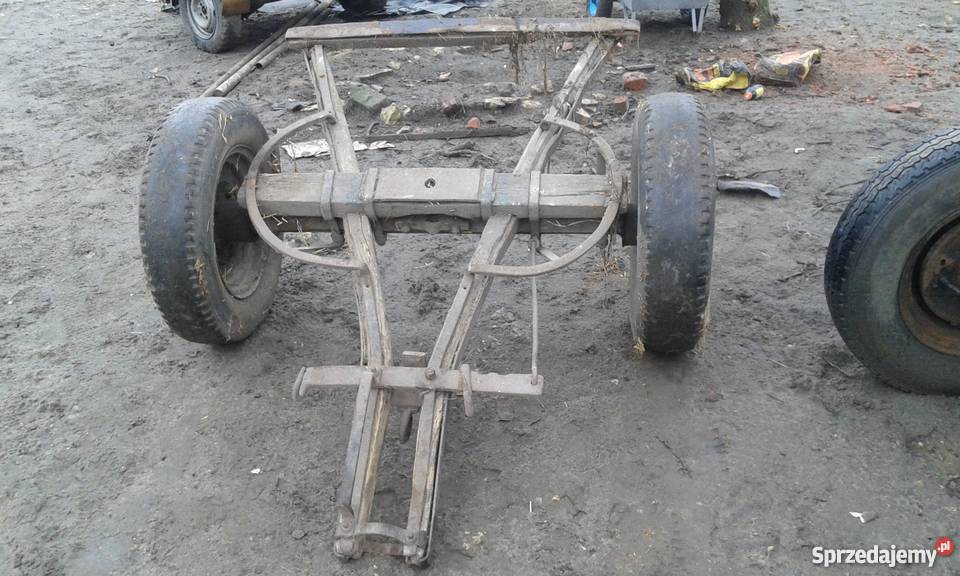 WÓZ KONNY DREWNIANY NA GUMOWYCH KOŁACH Góra Siewierska