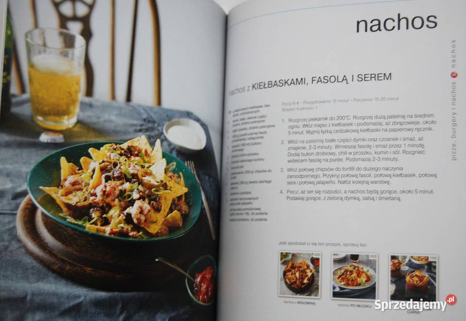 Pizze burgery i nachos Notatnik Kulinarny Wyd Lublin