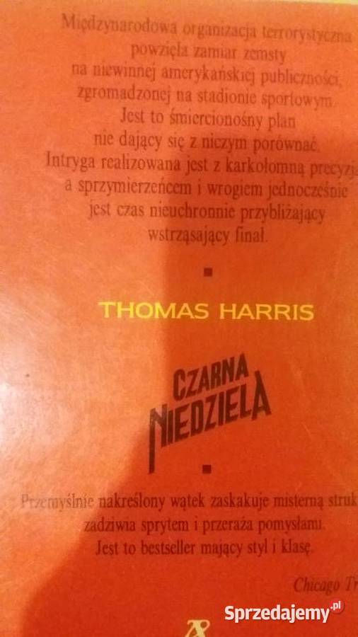 Czarna niedziela Harris książki antykwariaty Warszawa sprzedam