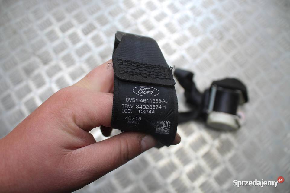 PAS BEZPIECZEŃSTWA PRAWY TYŁ FORD FIESTA MK7 osobowe
